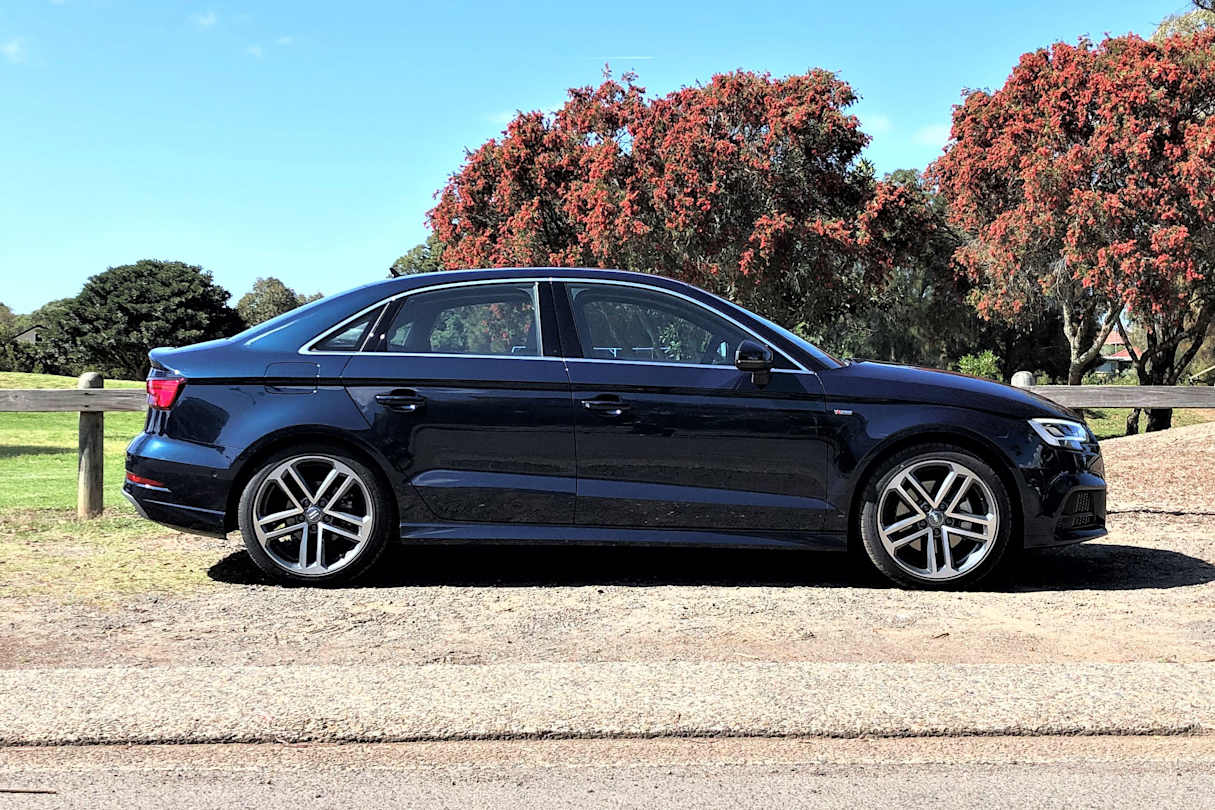 The A3 sedan has barely changed its look since it arrived in 2013.